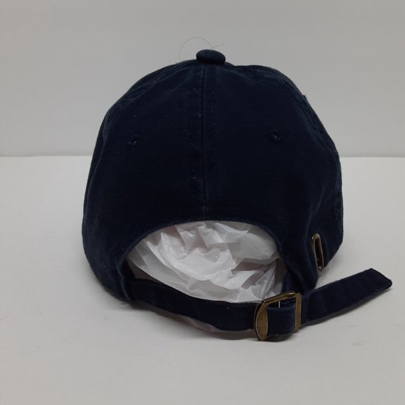 BOSTON Ballcap Elidan Corp.  Adjustable Size Hat Navy Vintage Cap - Picture 3 of 11
